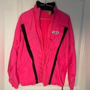 Vintage Hot Pink Nike Windbreaker Hooded Jacket
